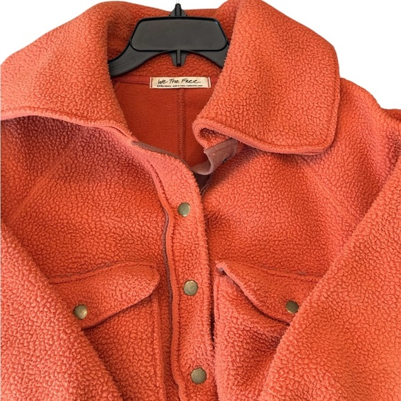 We The Free Shasta Snap-Up Fleece Bomber Jacket - Picture 7 of 10